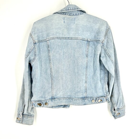 Madewell Boxy Fit Jean Jacket Denim Sz Small - Picture 4 of 4